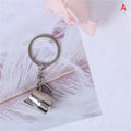 Creative Coffee Keychain Coffee Handle Keyring Portable Coffee Machine Pitcher Keyring Portable Coffeeware Accessories Gift