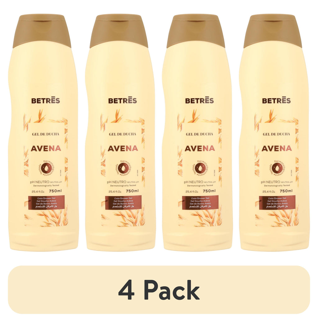 (4 Pack)  Oatmeal Body Wash, Aloe and Glycerin, 25.4 Fl. Oz.